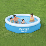 Inflatable pool Bestway Blue 3200 L 305 x 66 cm-18