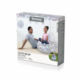 Inflatable Armchair Bestway Multicolour 72 x 72 x 64 cm Glitter-2