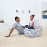 Inflatable Armchair Bestway Multicolour 72 x 72 x 64 cm Glitter-1