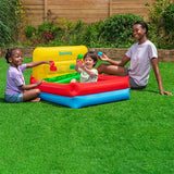 Bestway Inflatable Kids Pool with Balls 104x94x61 cm +2 Years Garden 52546-5