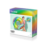 Inflatable Float Bestway Multicolour Rainbow Ø 119 cm-2