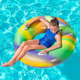 Inflatable Float Bestway Multicolour Rainbow Ø 119 cm-1