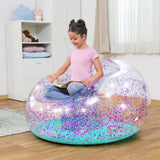 Inflatable Armchair Bestway Multicolour 114 x 112 x 66 cm 122 x 114 x 66 cm Glitter-21