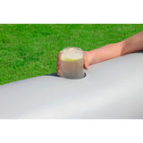 Inflatable pool Bestway Grey 213 x 206 x 53 cm-9
