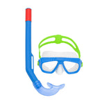 Bestway Snorkel Goggles and Tube for Children Brand Model D1400684 Blue Turquoise