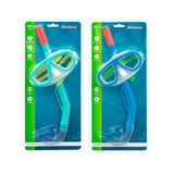 Bestway Snorkel Goggles and Tube for Children Brand Model D1400684 Blue Turquoise