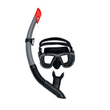 Snorkel Goggles and Tube Bestway Grey Pink Adult (1 Unit)-4