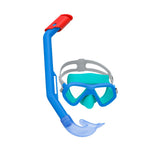 Snorkel Goggles and Tube for Children Bestway Blue Fuchsia (1 Unit)-4