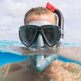 Snorkel Goggles and Tube Bestway Black Pink Adult (1 Unit)-1