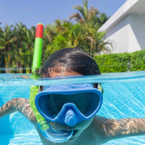 Snorkel Goggles and Tube for Children Bestway Yellow (1 Unit)-1
