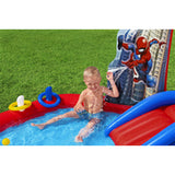 Children's pool Bestway Spiderman 211 x 206 x 127 cm Playground-3