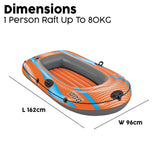 Inflatable Boat Bestway Kondor Elite 1000 162 x 96 x 29 cm-4