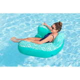 Inflatable Pool Chair Bestway Comfort Plush 145 x 120 cm-13