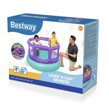 Bestway Inflatable Bouncer with Balls 152x152x84 cm +3 Years Indoor & Garden 52646-3