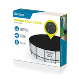 Swimming Pool Cover Bestway Black Ø 427 cm-22