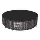 Swimming Pool Cover Bestway Black Ø 427 cm-6