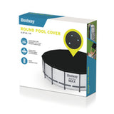 Swimming Pool Cover Bestway Black Ø 427 cm-2