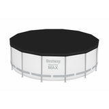 Swimming Pool Cover Bestway Black Ø 427 cm-19