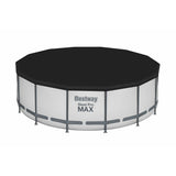 Swimming Pool Cover Bestway Black Ø 427 cm-13