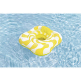 Bestway Inflatable Float 2 Rings Baby Seat 79x79 cm 1-2 Years Garden Pool Beach 32298-1