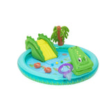 Bestway Inflatable Pool Crocodile Play Park 224x181x72 cm +2 Years Garden 53166-2