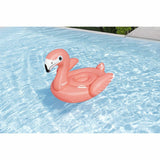 Bestway Inflatable Flamingo with Handles 138x107 cm +3 Years Beach & Pool 41525-1