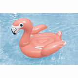 Bestway Inflatable Flamingo with Handles 168x120 cm +3 Years Beach Pool 41526-1