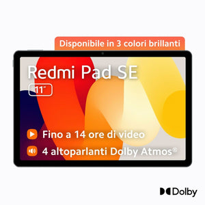 Tablet Xiaomi Redmi Pad SE 11" Qualcomm Snapdragon 680 4 GB RAM 128 GB Purple-0