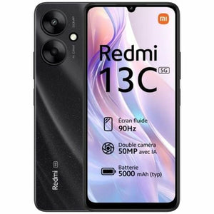 Smartphone Xiaomi Redmi 13C 6,74" Mediatek Dimensity 6100+ 4 GB RAM 128 GB Black-0