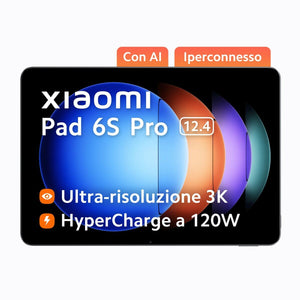 Tablet Xiaomi PAD 6S PRO 12,4" Qualcomm Snapdragon 8 Gen 2 8 GB RAM 256 GB Graphite-0