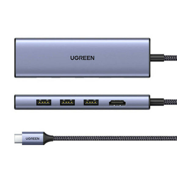 USB to Lightning Cable Ugreen 20956A Silver-0