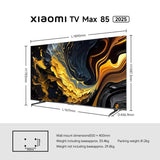Smart TV Xiaomi ELA5730EU 4K Ultra HD QLED 85"-11