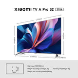 Smart TV Xiaomi A PRO 2026 HD 32" QLED-2
