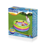 Inflatable Paddling Pool for Children Shine Inline Rainbow 157 x 46 cm-2