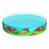 Inflatable Paddling Pool for Children Bestway Navy 183 x 38 cm-6