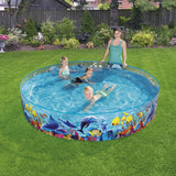 Inflatable Paddling Pool for Children Bestway Navy 244 x 46 cm-7