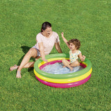 Inflatable Paddling Pool for Children Bestway 211 L 102 x 25 cm-1