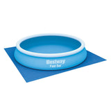 Floor protector for above-ground swimming pools Bestway 396 x 396 cm-0