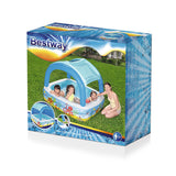 Inflatable Paddling Pool for Children Bestway 140 x 140 x 114 cm-16