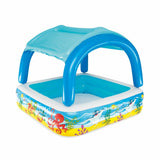 Inflatable Paddling Pool for Children Bestway 140 x 140 x 114 cm-14