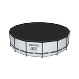 Swimming Pool Cover Bestway Black Ø 457 cm (1 Unit)-0