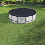 Swimming Pool Cover Bestway Black Ø 457 cm (1 Unit)-19