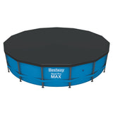 Swimming Pool Cover Bestway Black Ø 457 cm (1 Unit)-5