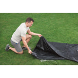 Swimming Pool Cover Bestway Black Ø 457 cm (1 Unit)-9