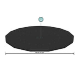 Swimming Pool Cover Bestway Black Ø 457 cm (1 Unit)-14