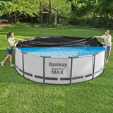 Swimming Pool Cover Bestway Black Ø 457 cm (1 Unit)-11