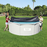 Swimming Pool Cover Bestway Black Ø 401 cm (1 Unit)-15