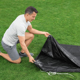Swimming Pool Cover Bestway Black Ø 401 cm (1 Unit)-7