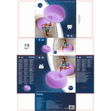 Inflatable Armchair Bestway Fashion 112 x 112 x 66 cm 122 x 122 x 66 cm-16