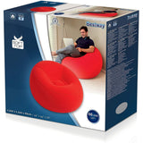 Inflatable Armchair Bestway Fashion 112 x 112 x 66 cm 122 x 122 x 66 cm-11